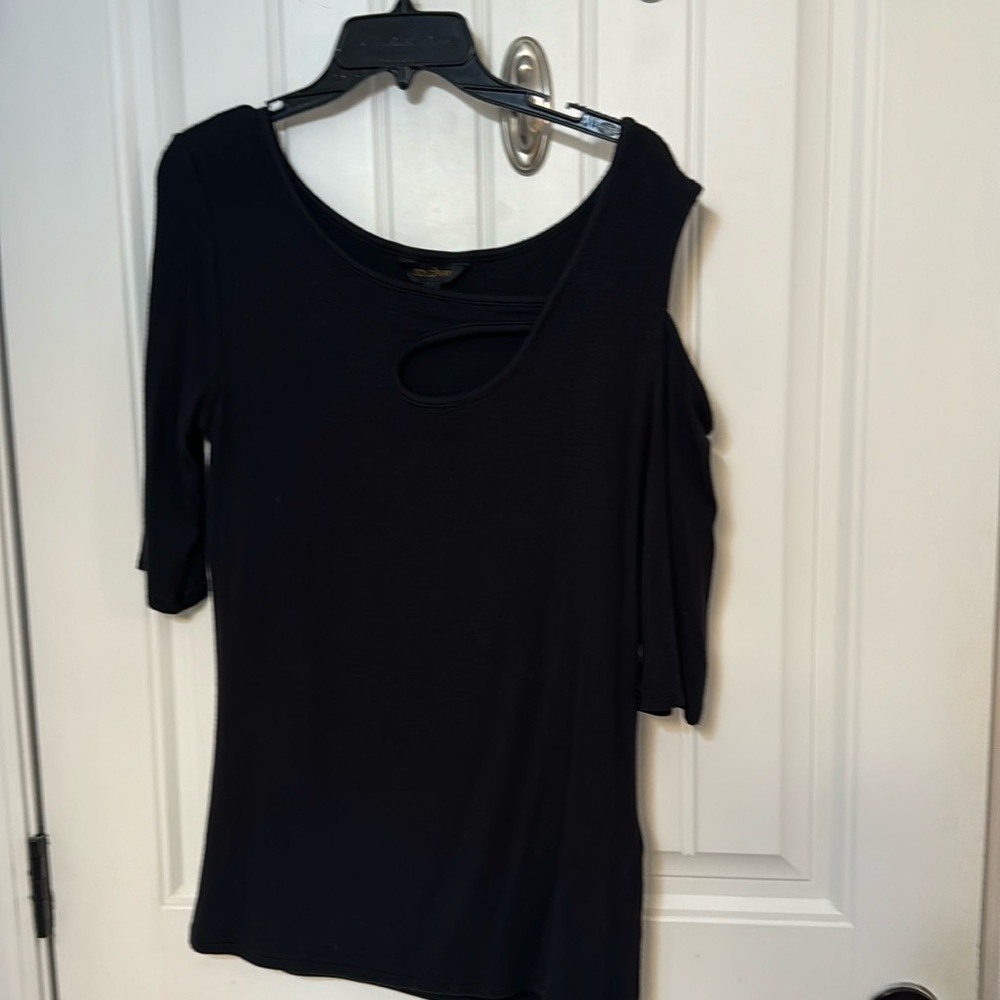 XL black top. Asymmetrical